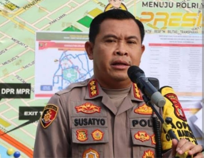 Kapolres Metro Jakarta Pusat Kombes Susatyo Purnomo Condro. [Int]